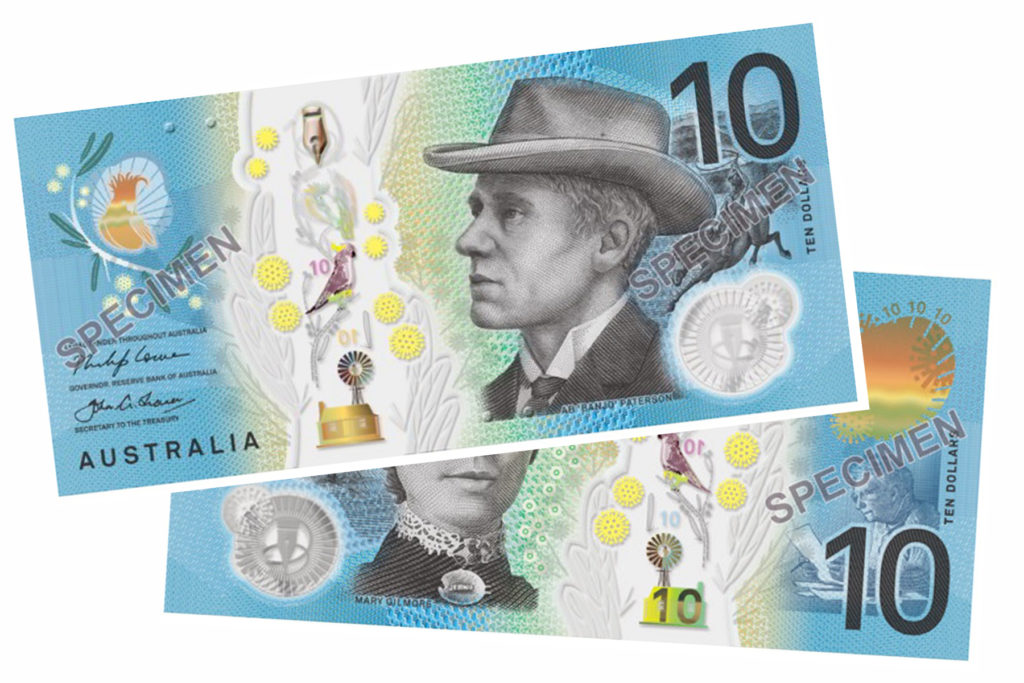 new 10 dollar note australia
